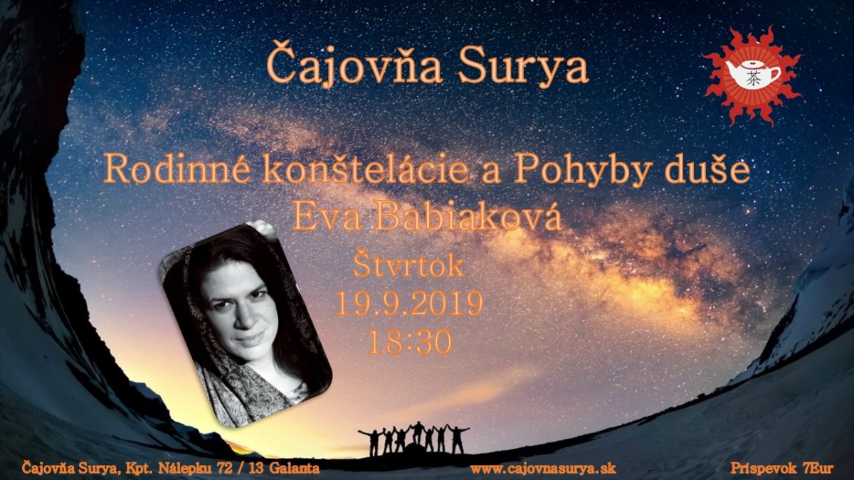 Eva Babiaková : Rodinné konštelácie a Pohyby Duše