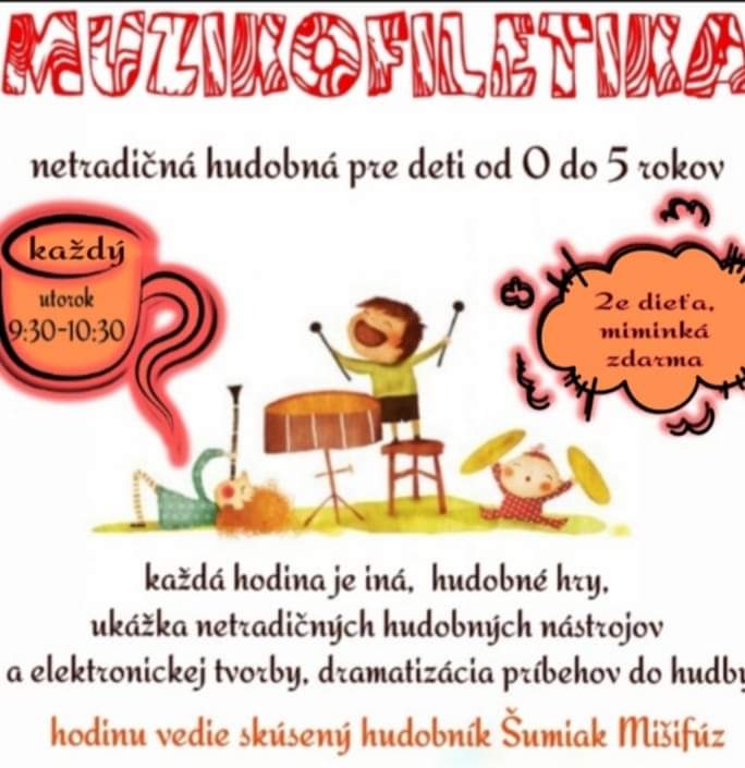 Muzikofiletika-netradičná detská hudobná hodina